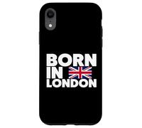 I Love London, Born in London, London Illustration Graphic Coque pour iPhone XR