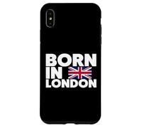 I Love London, Born in London, London Illustration Graphic Coque pour iPhone XS Max