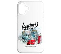 I Love London, Cool London UK Graphic Outfit, It's London Coque pour iPhone 16 Plus