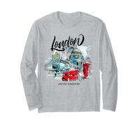 I Love London, Cool London UK Graphic Outfit, It's London Manche Longue