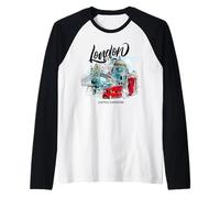 I Love London, Cool London UK Graphic Outfit, It's London Manche Raglan