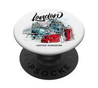 I Love London, Cool London UK Graphic Outfit, It's London PopSockets PopGrip Adhésif