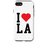 I Love Los Angeles - LA - Throwback Design - Classic Heart Coque pour iPhone SE (2020) / 7/8