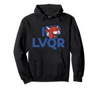 I Love LVQR La Vache Qui Rit Retro Cheese Saint-Valentin Sweat à Capuche
