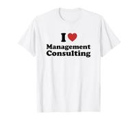 I Love Management Consulting Student Major Graduation T-Shirt