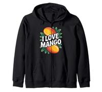I Love Mango Bold Tropical Fruit Déclaration Sweat à Capuche