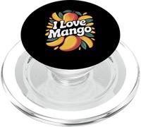 I Love Mango Vibrant Fruit Tropical Passion PopSockets PopGrip pour MagSafe