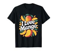 I Love Mango Vibrant Fruit Tropical Passion T-Shirt