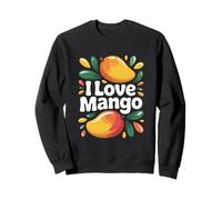 I Love Mango Vibrant Tropical Fun Sweatshirt