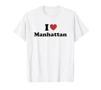 I Love Manhattan Drink Cocktail Bar T-Shirt