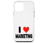I Love Marketing - Heart Funny Ads Ad Advertising Advertising Coque pour iPhone 12 Mini
