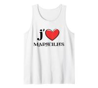 I Love Marseille France Débardeur