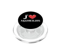 I Love Marseille France PopSockets PopGrip pour MagSafe