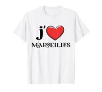 I Love Marseille France T-Shirt