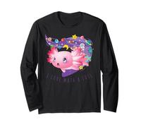 I Love Math A Lotl Funny Axolotl Math Amoureux des mathématiques Geek Japonais Manche Longue