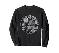 I Love Math Algèbre mathématiques pour Enseignants et étudiants Sweatshirt