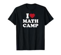 I Love Math Camp Funny Math Geek Nerd T-Shirt