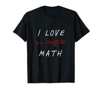 I Love Math en Blanc T-Shirt