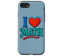 I Love Math Equation Nerd Humour pour Les Enseignants et Les étudiants Coque pour iPhone SE (2020) / 7/8