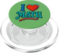 I Love Math Equation Nerd Humour pour Les Enseignants et Les étudiants PopSockets PopGrip pour MagSafe