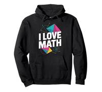 I Love Math Géométrie Algèbre Calcul Fun Sweat à Capuche
