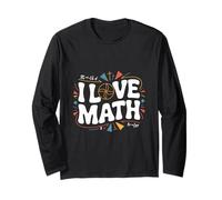 I Love Math Pi Géométrie Algèbre Calcul Manche Longue