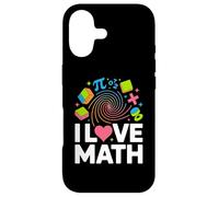 I Love Math Pi Passionné d'algèbre de géométrie Coque pour iPhone 17
