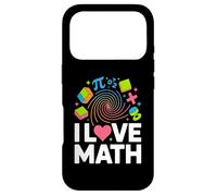I Love Math Pi Passionné d'algèbre de géométrie Coque pour iPhone 17 Pro