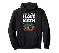I Love Math Symboles Géométriques Spirale Sweat à Capuche