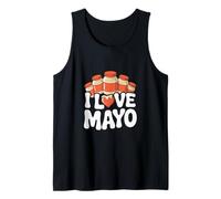 I Love Mayo Bocal Fan Foodie Humour Fun Débardeur
