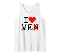 I Love Me I Love Men Je M'Aime Femme Femme Féministe Débardeur