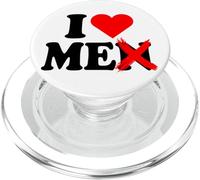 I Love Me I Love Men Je M'Aime Femme Femme Féministe PopSockets PopGrip pour MagSafe