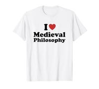 I Love Medieval Philosophy Student Major Graduation T-Shirt