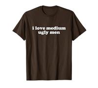 i love medium ugly men shirt y2k aesthetic T-Shirt