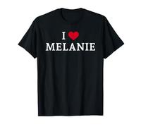 I Love Melanie, J'aime Melanie T-Shirt