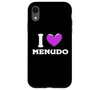 I Love Menudo Amateur de Cuisine Mexicaine Coque pour iPhone XR