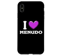 I Love Menudo Amateur de Cuisine Mexicaine Coque pour iPhone XS Max