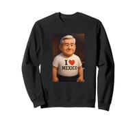 I Love Mexico Illustration Novelty Graphic Designs Sweatshirt
