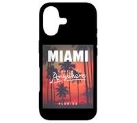 I Love Miami, Awesome Miami Florida Palms Take Me Anywhere Coque pour iPhone 17