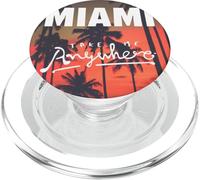I Love Miami, Awesome Miami Florida Palms Take Me Anywhere PopSockets PopGrip pour MagSafe