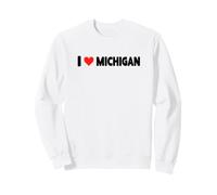 I Love Michigan - Heart Travel Trip Vacances Sweatshirt