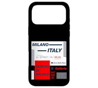 I Love Milan, Amo Milano Cool Illustration Graphic Designs Coque pour iPhone 17 Pro Max
