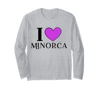 I Love Minorca Espagne Manche Longue