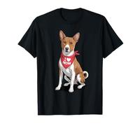 I Love Mom Basenji Lover Dog Fête des Mères T-Shirt