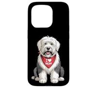 I Love Mom Old English Sheepdog Lover Dog Lover Dog Fête des Mères Coque pour iPhone 15 Pro