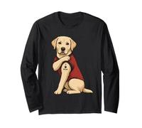 I Love Mom Tattoed Dog Maman Labrador Retriever Manche Longue