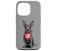 I Love Mom Xoloitzcuintli Lover Dog Fête des Mères Coque pour iPhone 13 Pro