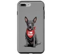 I Love Mom Xoloitzcuintli Lover Dog Fête des Mères Coque pour iPhone 7 Plus/8 Plus