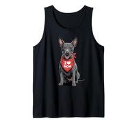 I Love Mom Xoloitzcuintli Lover Dog Fête des Mères Débardeur