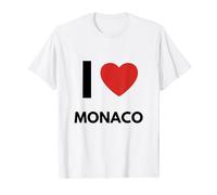 I Love Monaco - Voyageur et touriste T-Shirt